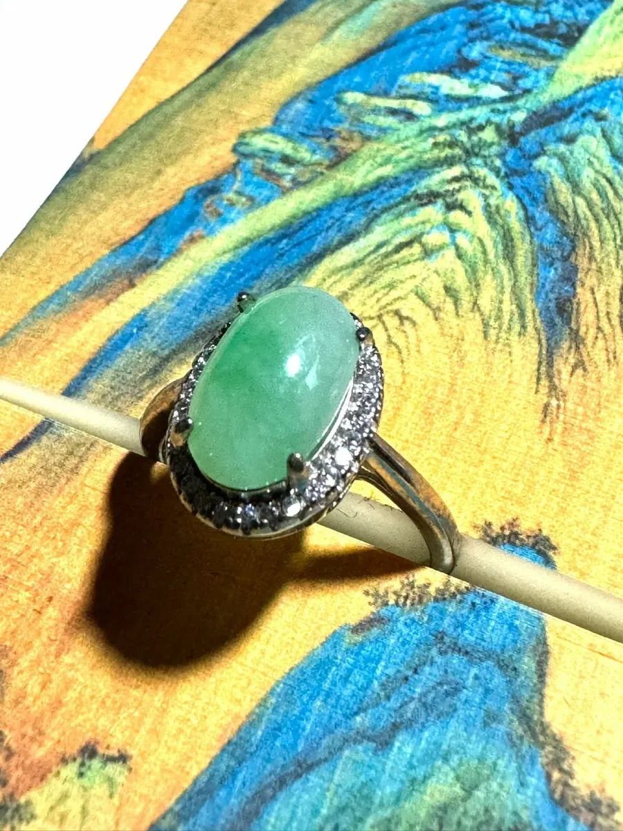 Natural Green Jade Ring – 20 EUR - Image 2