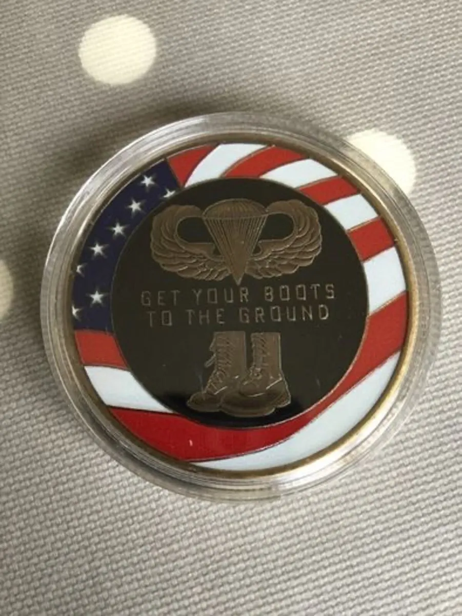 American Paratroopers WW2 commemorative coin - Image 1