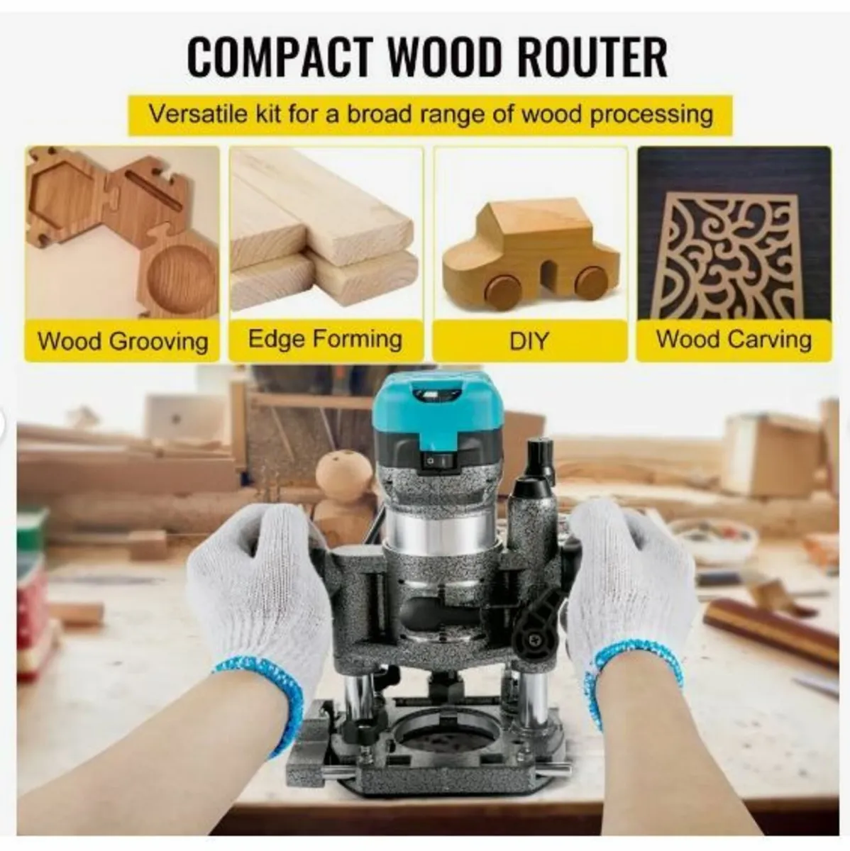 Router Tool, 710W Wood Router - Image 2