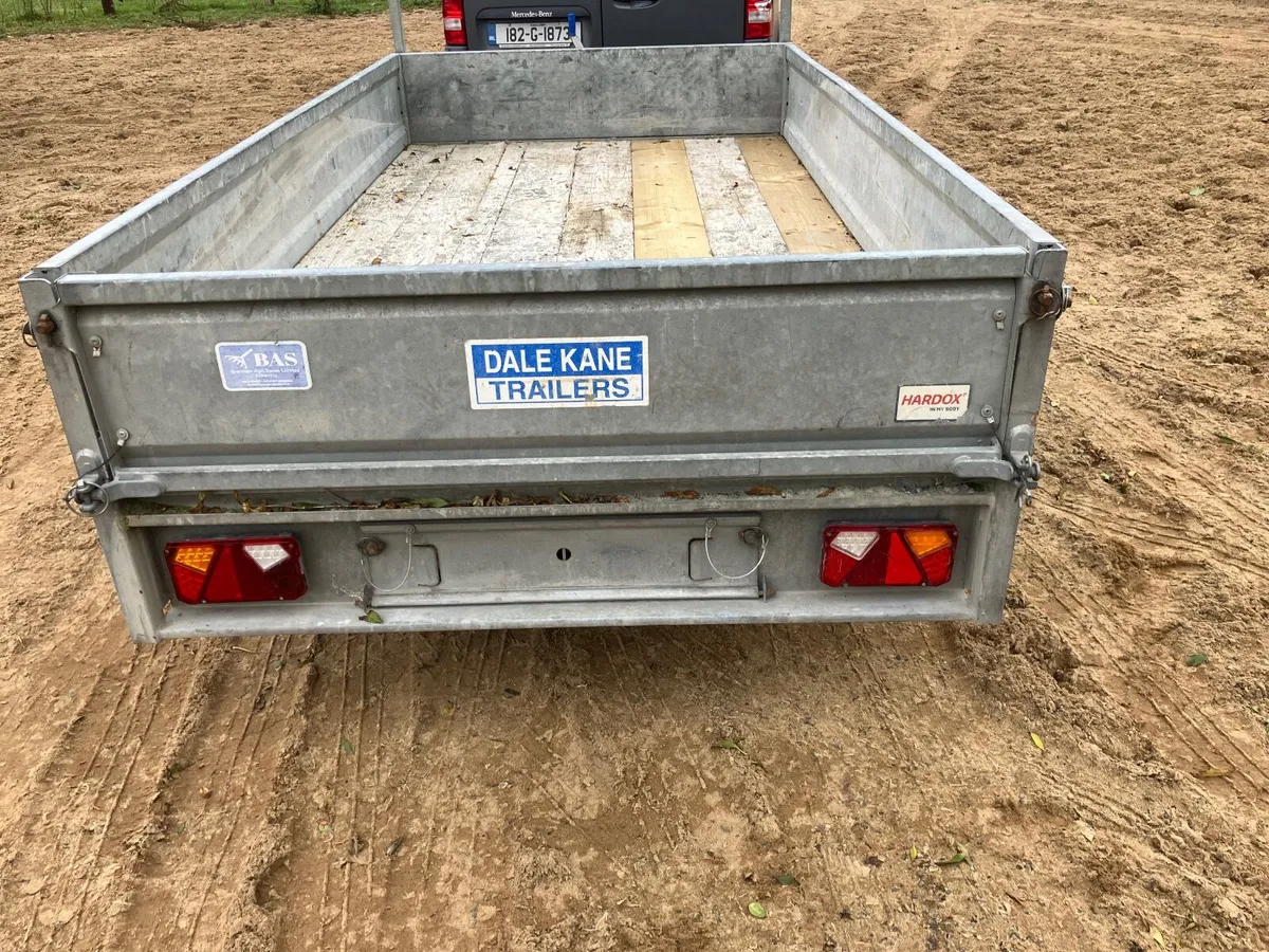 Dale kane 10ft  x 5 ft flat bed - Image 4
