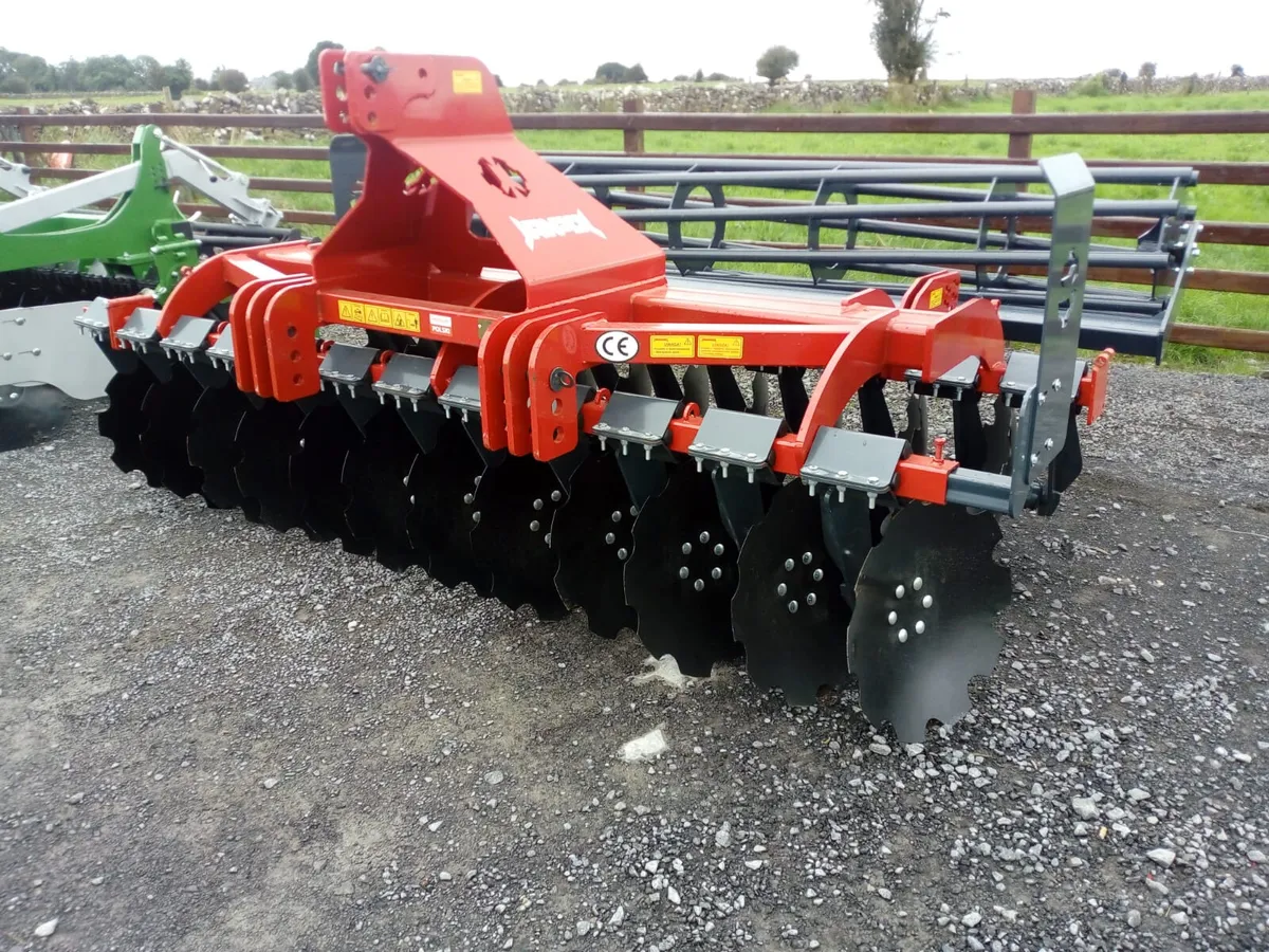 disc harrows  janpol 3 m  4900e - Image 1