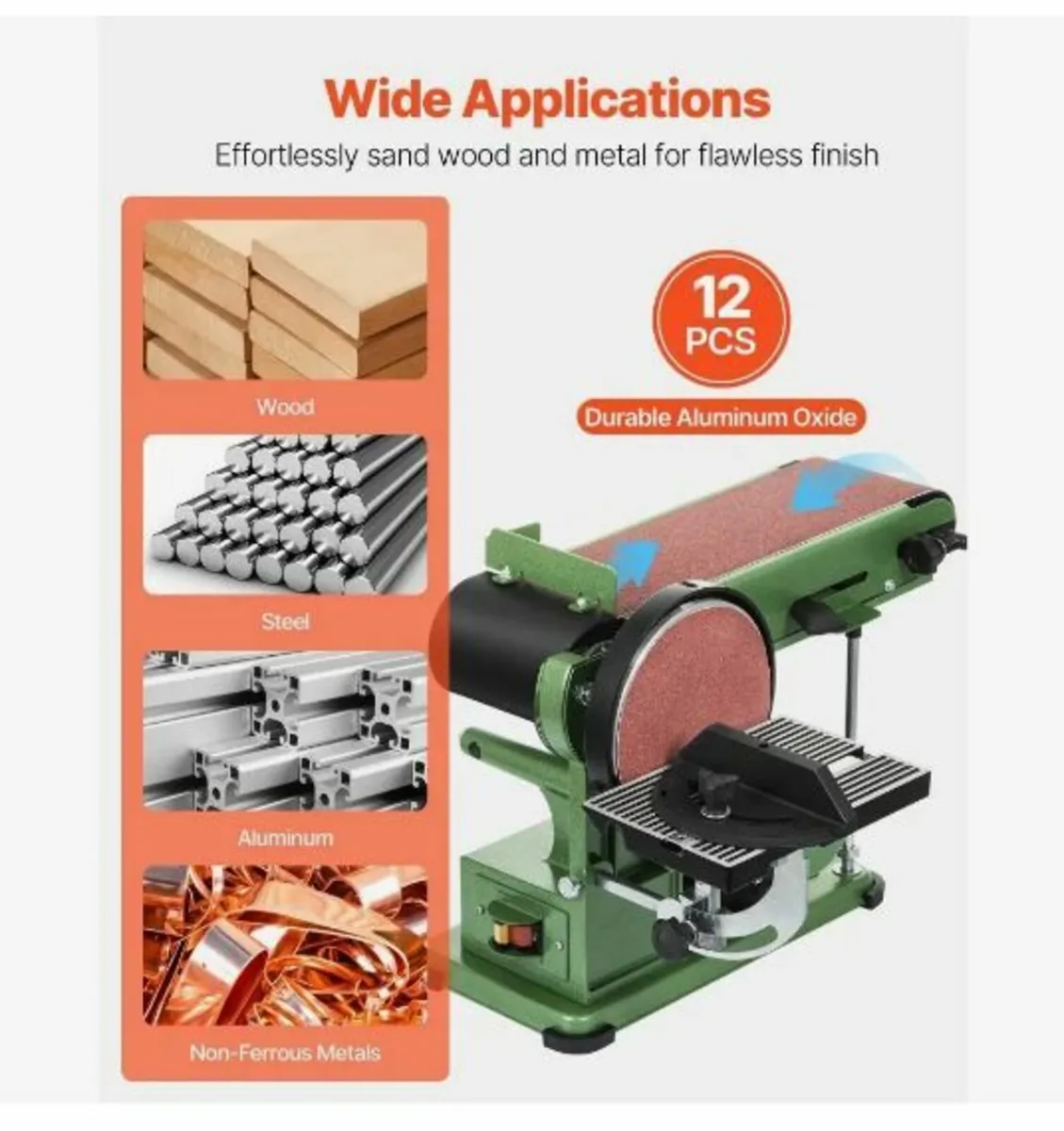 Sanding Belts, 202mm x 485mm Belt - Image 2