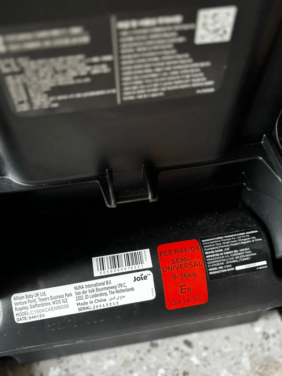 Joie Car Seat - Image 4