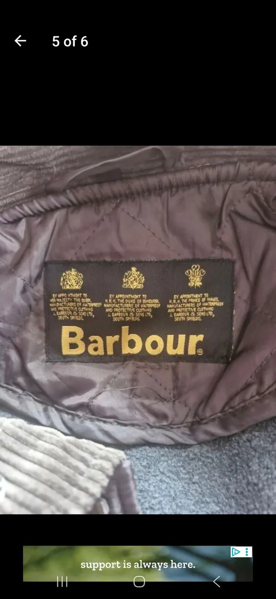 Barbour Men's jacket - Image 4