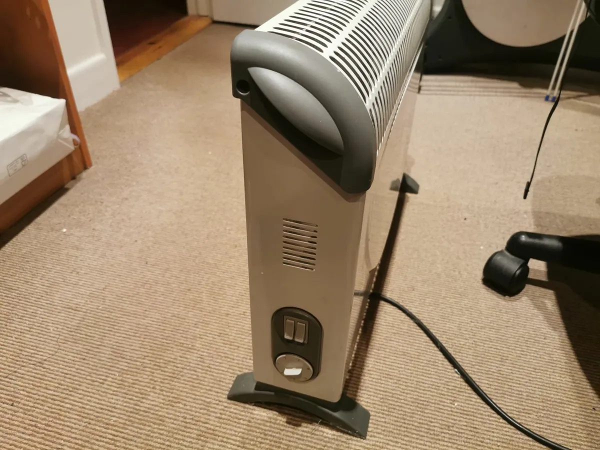 2000W Electric convection heater Thermostatic DeLo - Image 3