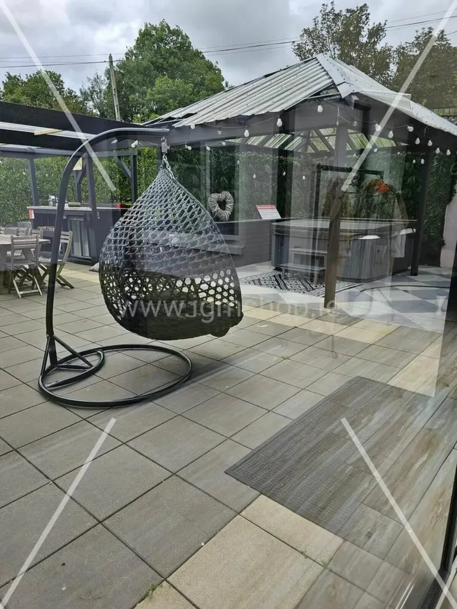 Rattan swing chair egg chair brand new - Image 2