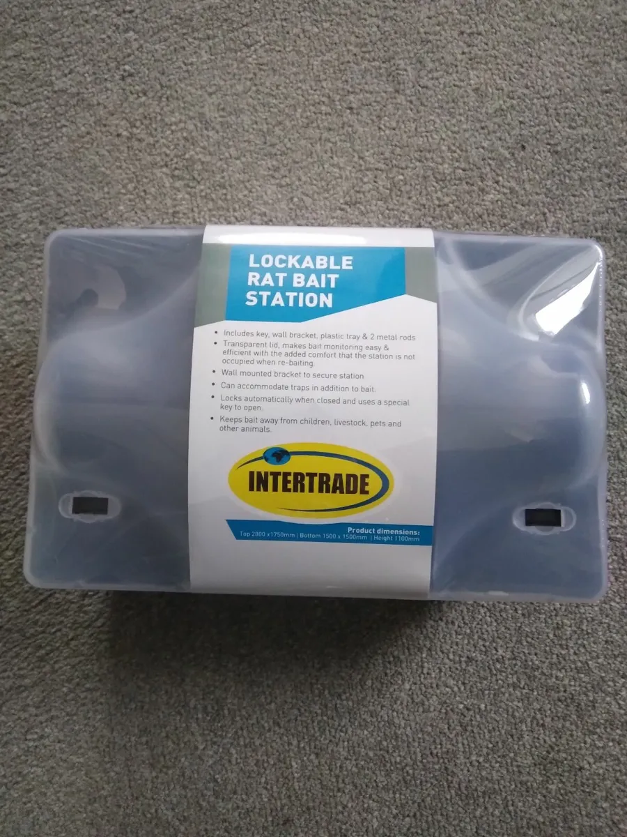 New rat bait station with keys - Image 1