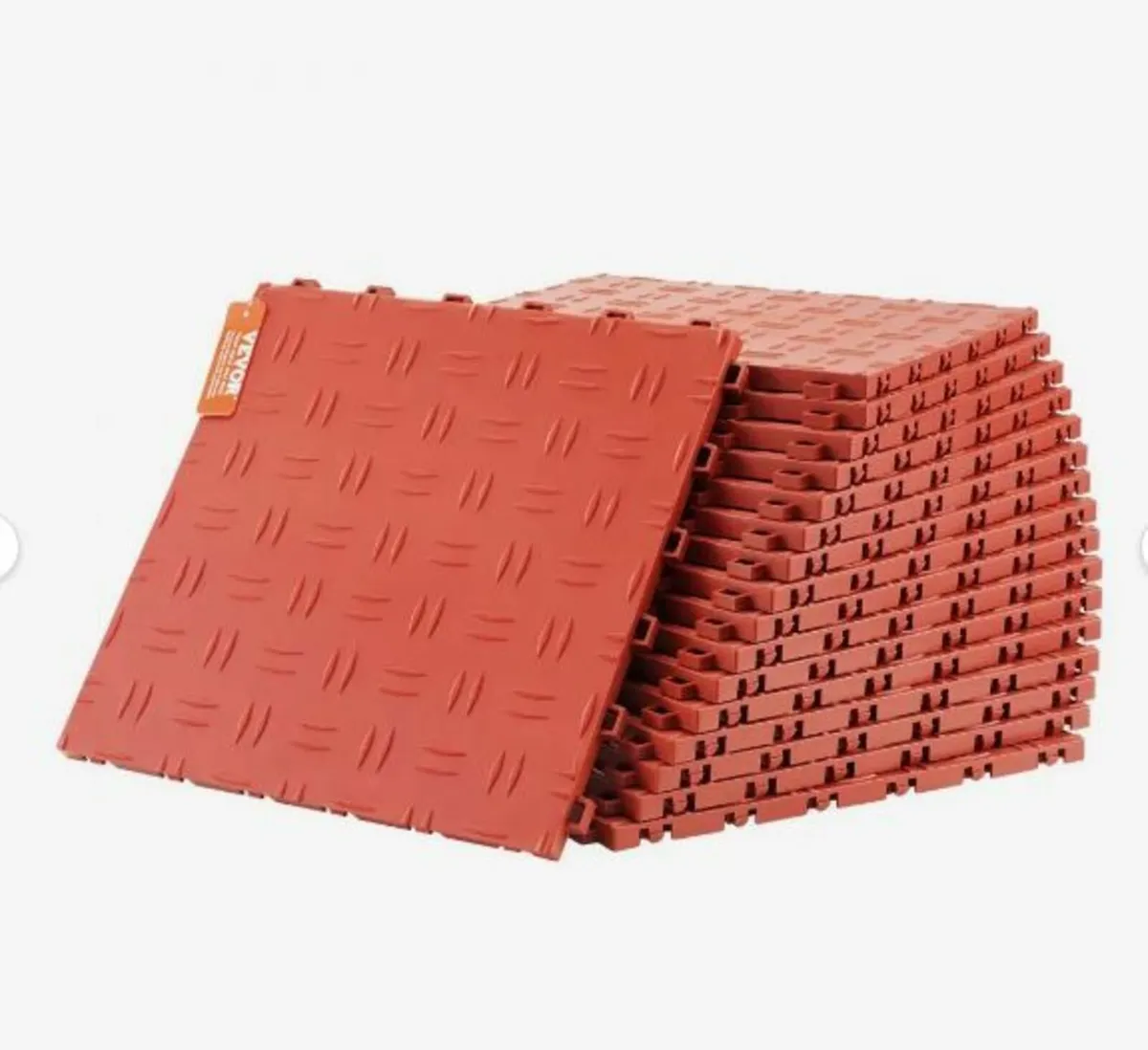 Garage Tiles Interlocking, 12 x 12 x 0.53 inch - Image 1