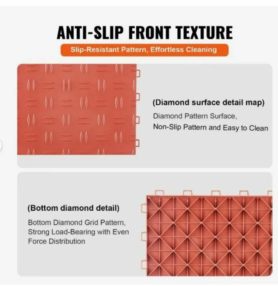 Garage Tiles Interlocking, 12 x 12 x 0.53 inch - Image 4