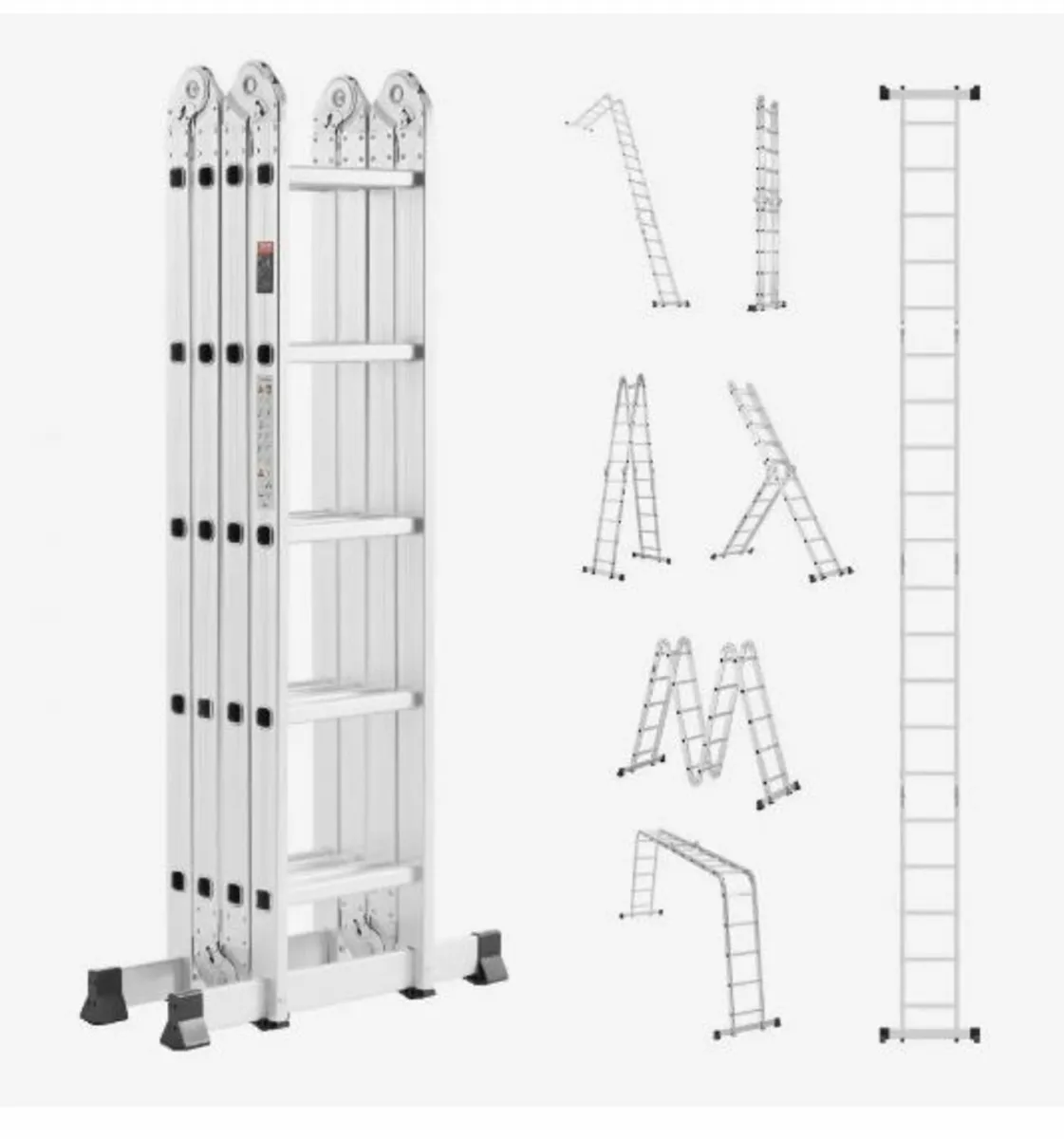 Multi-Purpose Folding Ladder, 7-in-1 Tall - Image 1