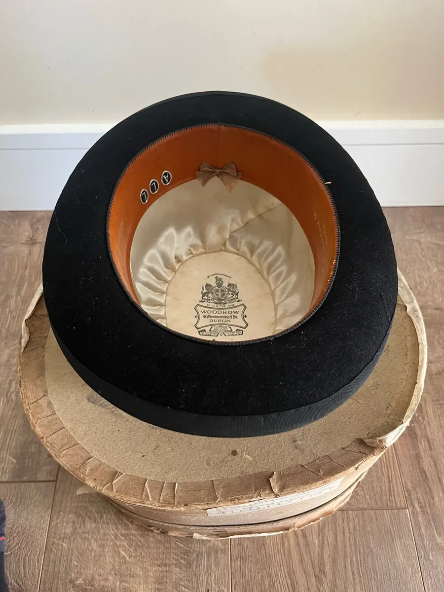 Antique Bowler Hat by Woodrow & Sons Dublin - Image 4