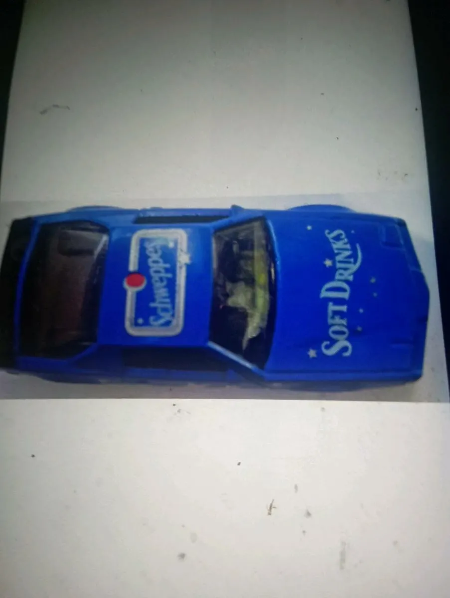 BLUE VINTAGE  CORGI PONTIAC  FIRBIRD CAR - Image 2