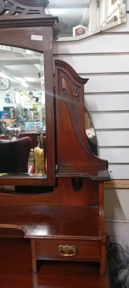 Original Art Deco Era Mahogany Dressing - Image 3