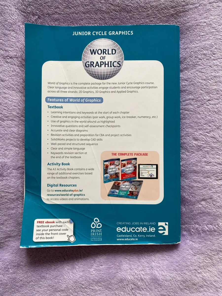 World of Graphics Textbook and Activity Book set - Image 4