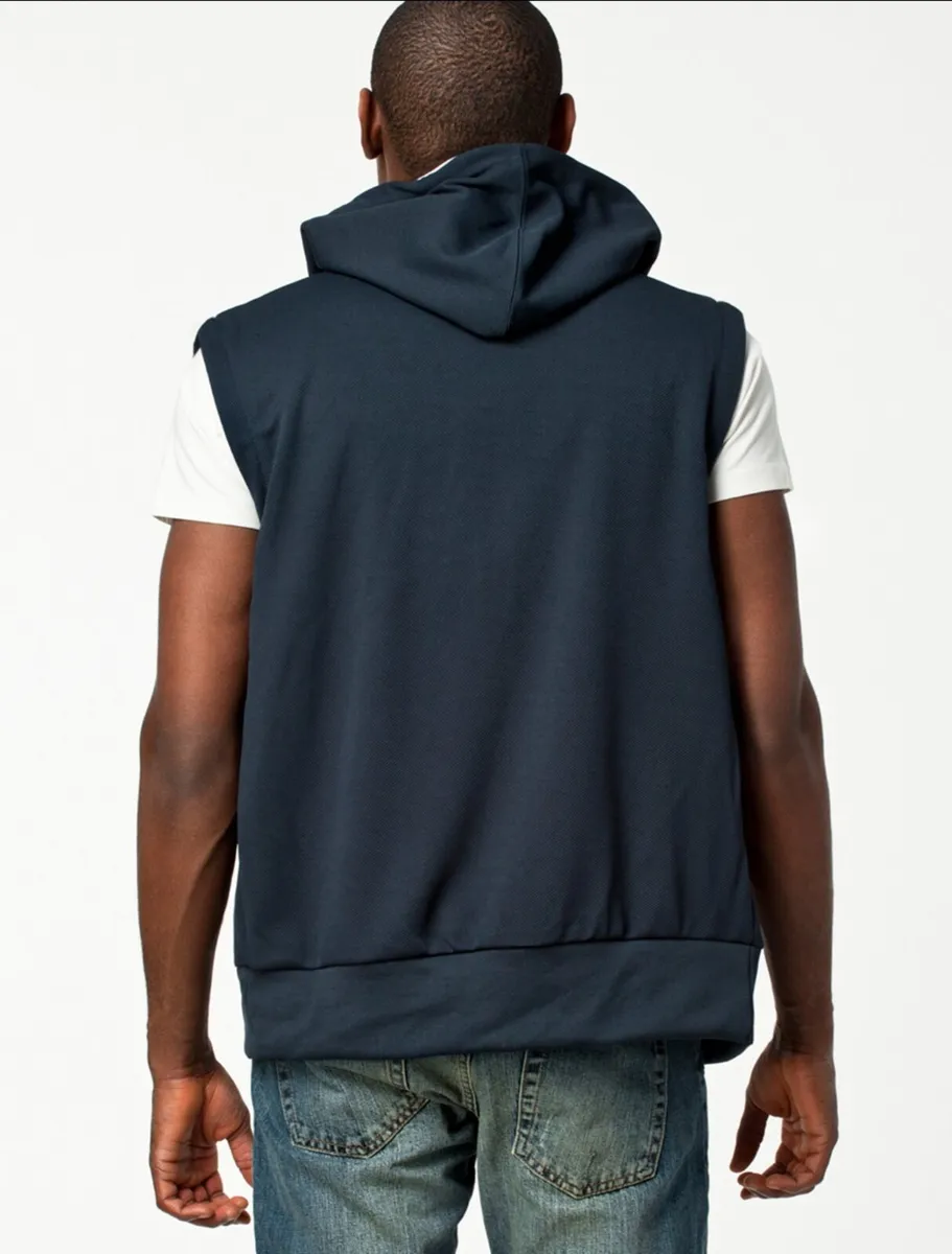 Jack & Jones Blue Waistcoat - Size M - Image 4