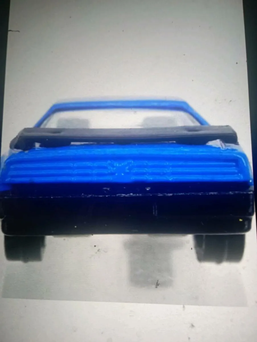 BLUE VINTAGE  CORGI PONTIAC  FIRBIRD CAR - Image 4