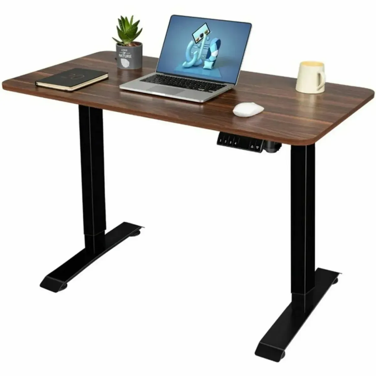 Electric Height Adjustable Office Desk Ergonomic - Image 1