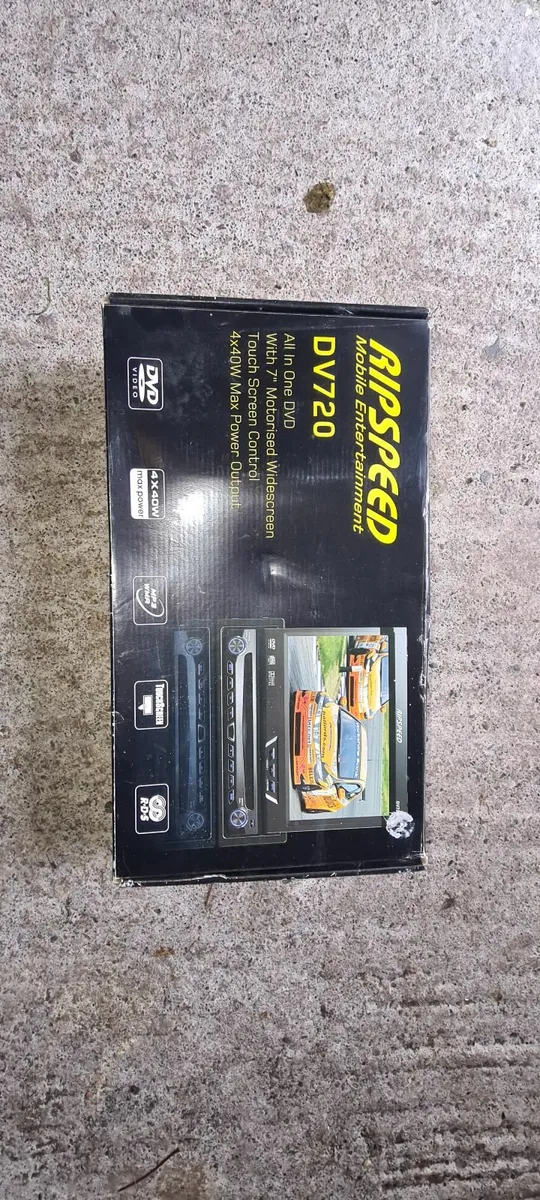 In-Car DVD player: Ripspeed DV720 unit - Image 1