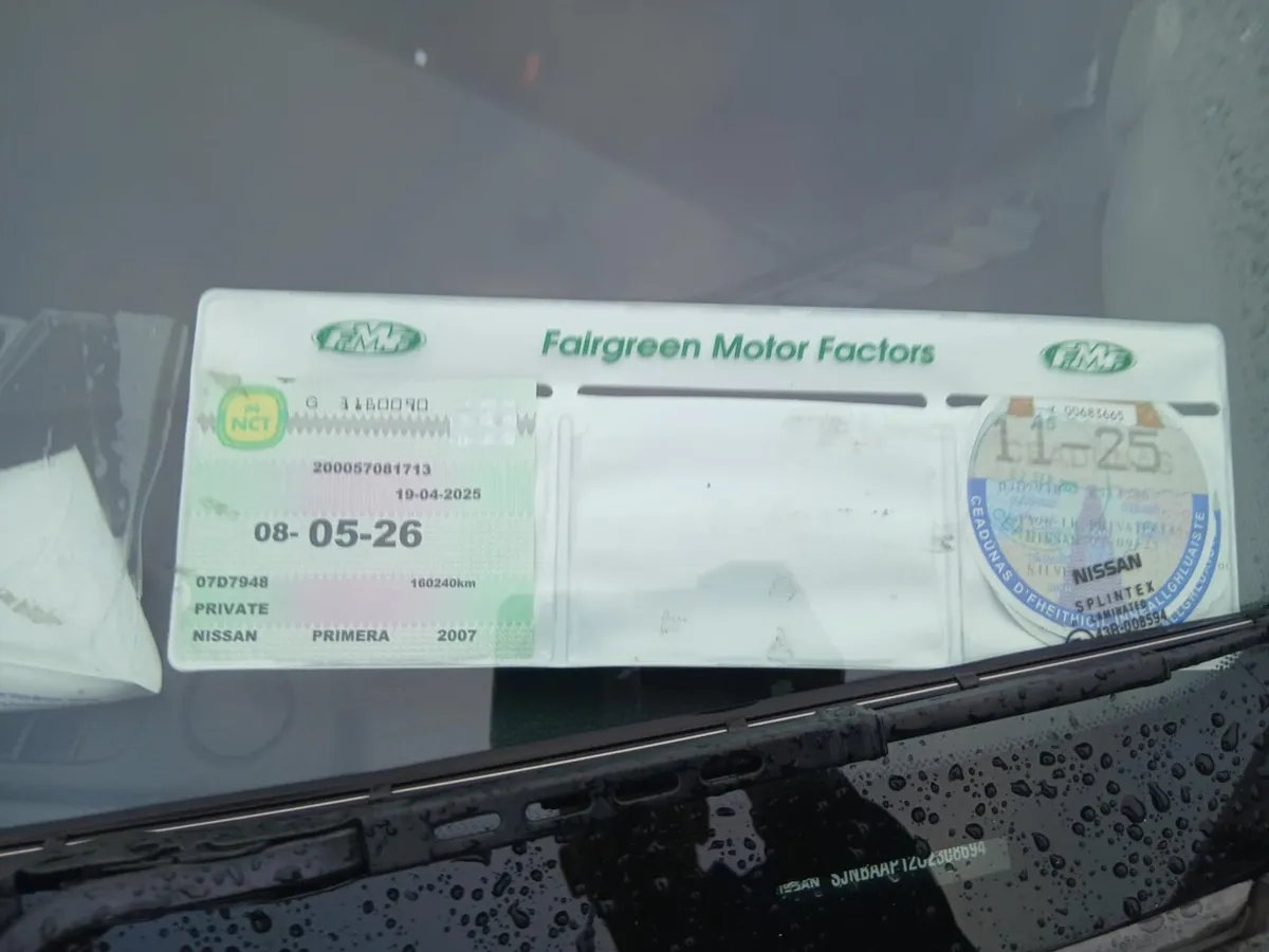 NISSAN PRIMERA 2007 NCTD AND TAXD - Image 3