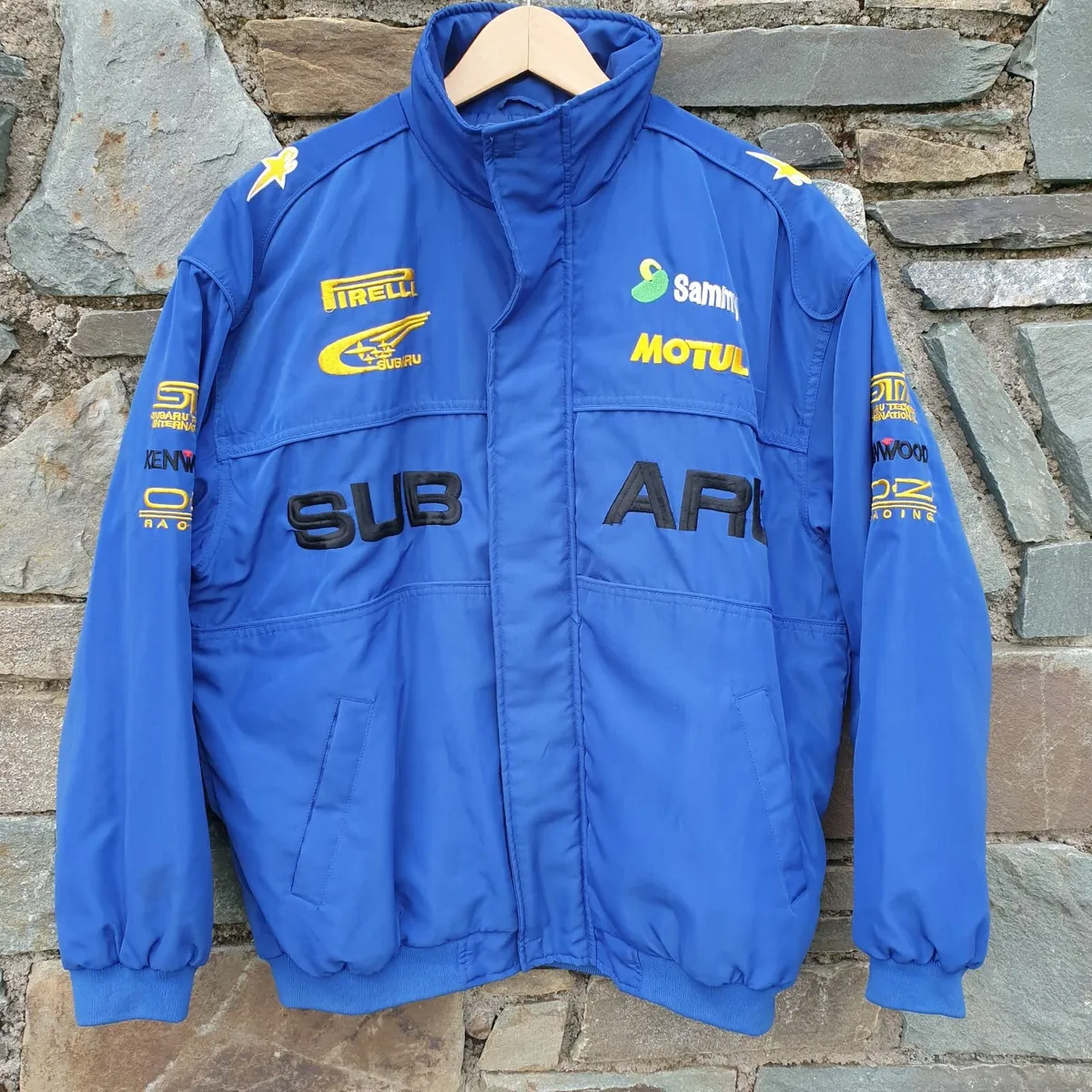 Vintage Subaru world rally team jacket - Image 1