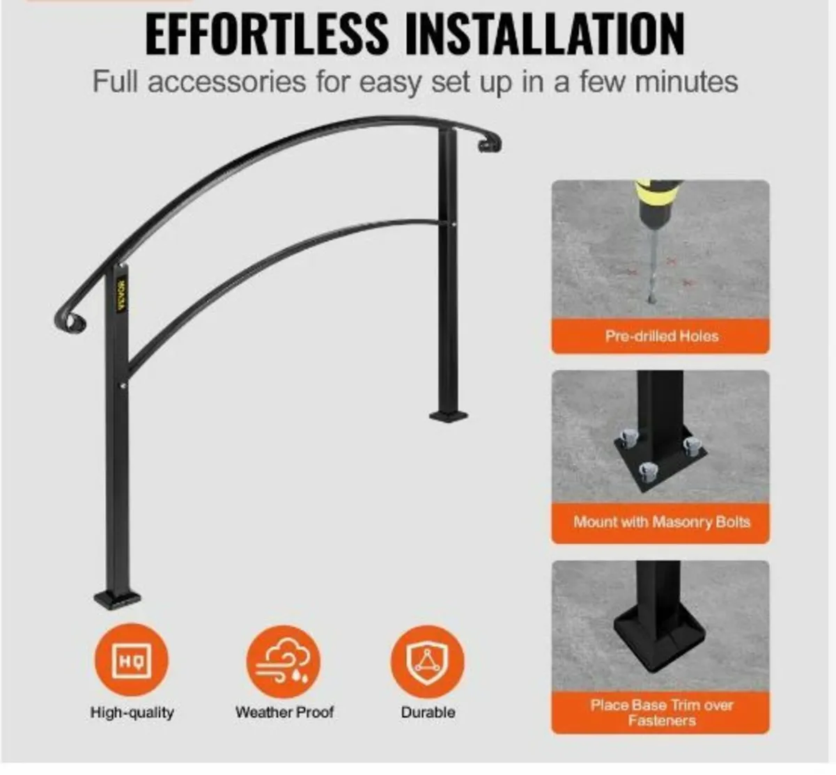 Handrails for Outdoor Steps - Image 3