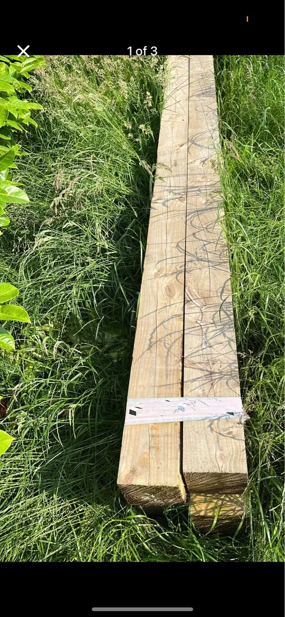Timber posts - Image 1