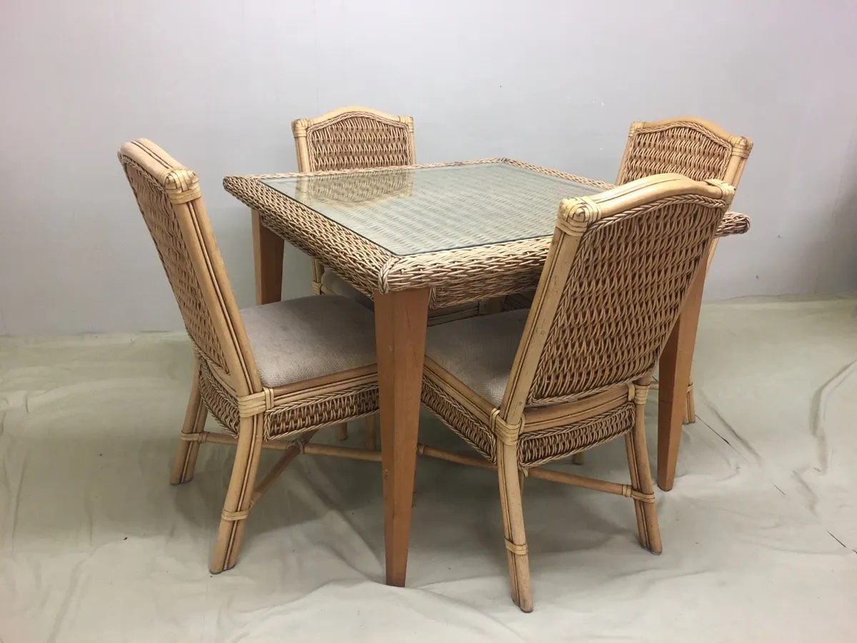 Dining Table & 4 Chairs - Image 2