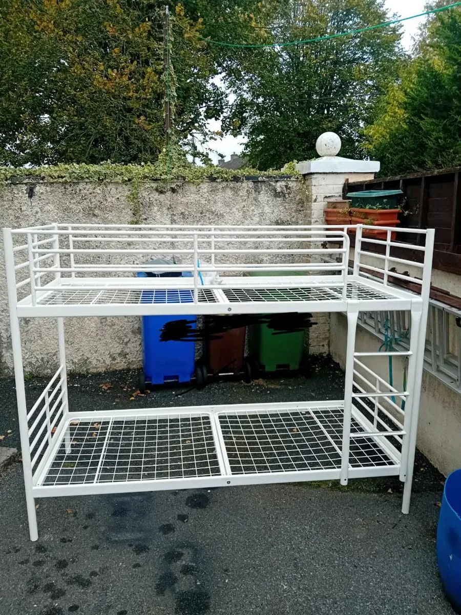Metal Frame Bunk Bed - Image 1