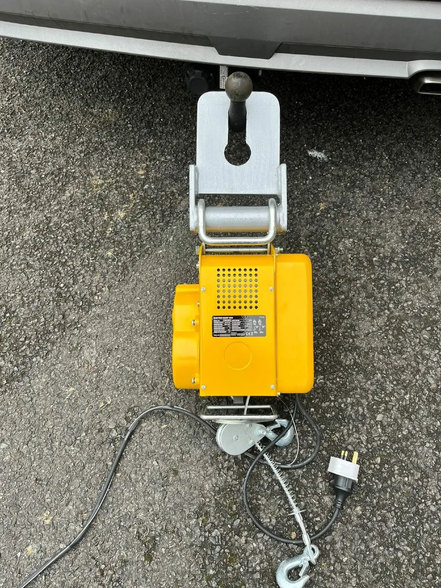 HBM movable electric winch, hoist 18 meters - Image 3