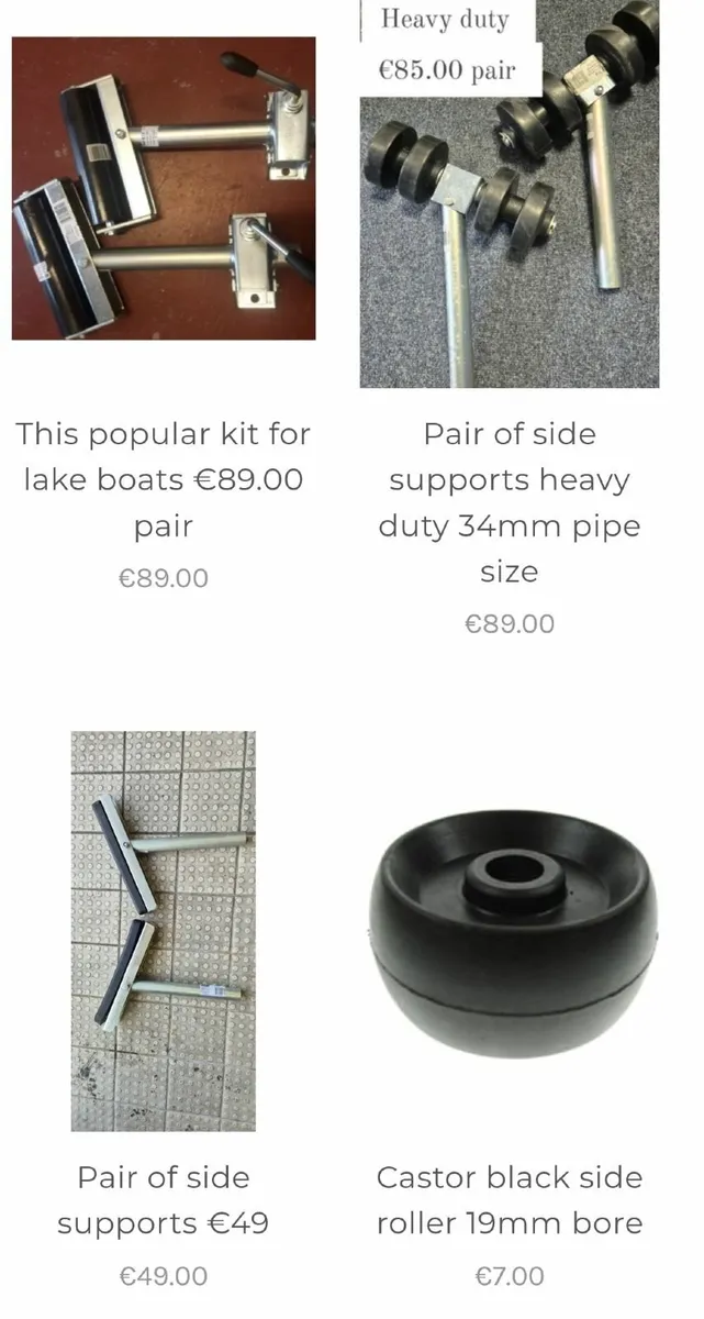 Boat trailer parts - Image 1