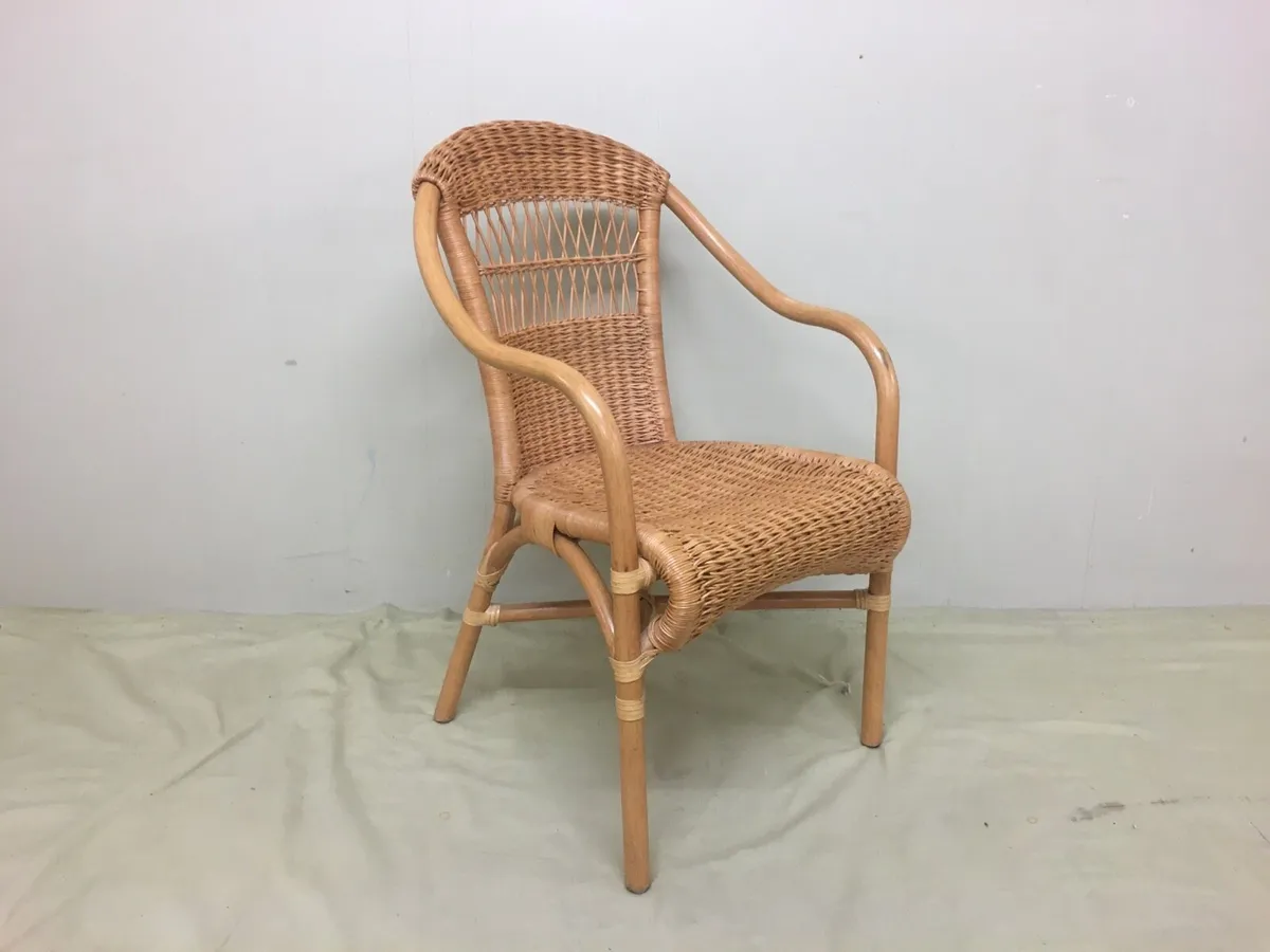 Wicker Occasional Chair - Image 1