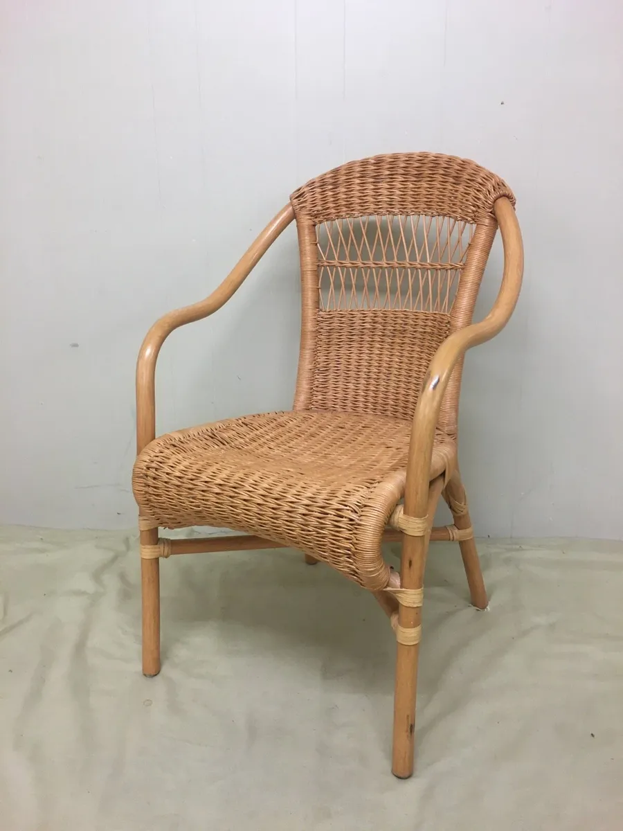 Wicker Occasional Chair - Image 2