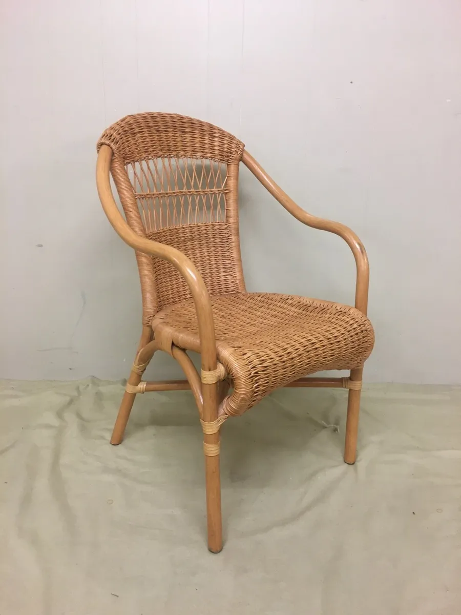 Wicker Occasional Chair - Image 3