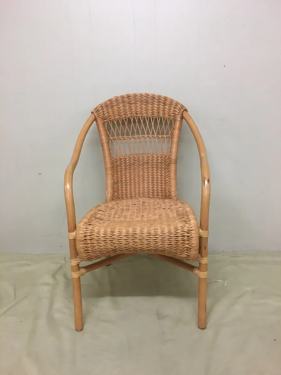 Wicker Occasional Chair - Image 4