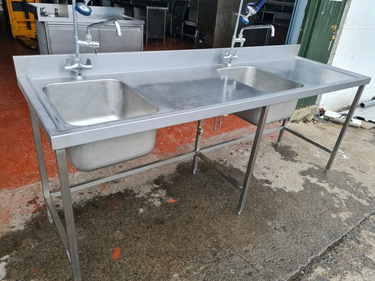 Stainless Steel Sinks, Tables and Stands - Image 4