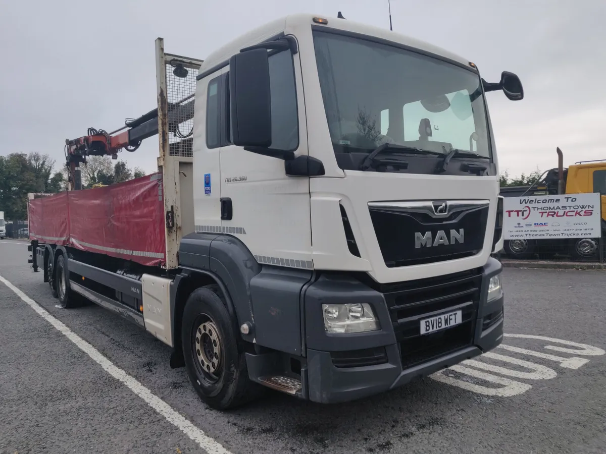 2018 MAN TGS 26.360 6X2 Block Truck - Image 1