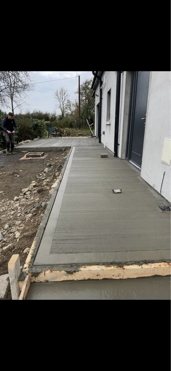 Concrete and groundwork - Image 1