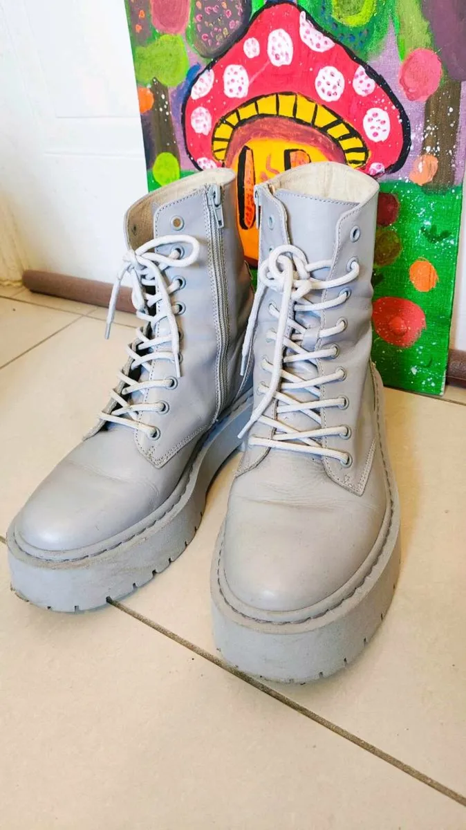 Women's ankle boots Steve Madden Skylar in Grey - Image 4