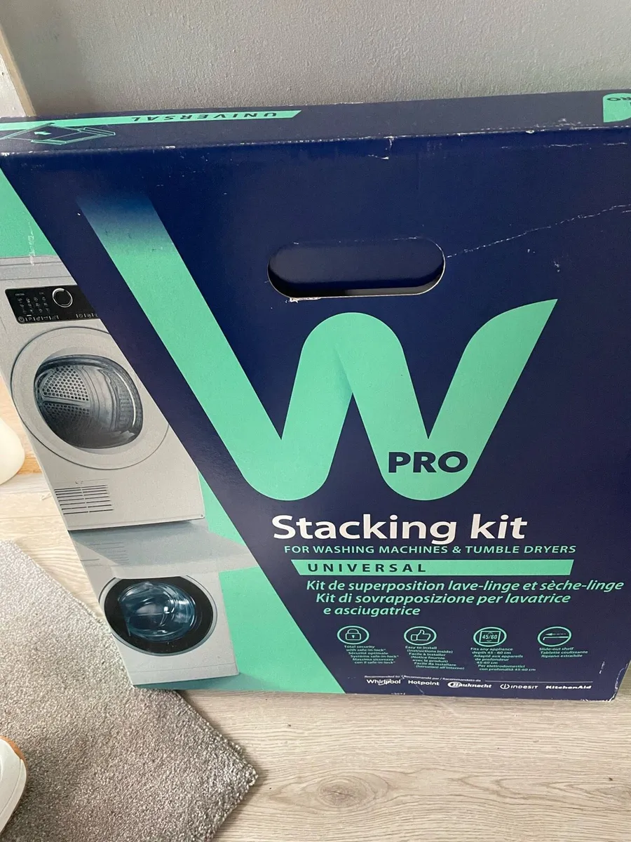 Washing machine & tumble dryer stacking kit