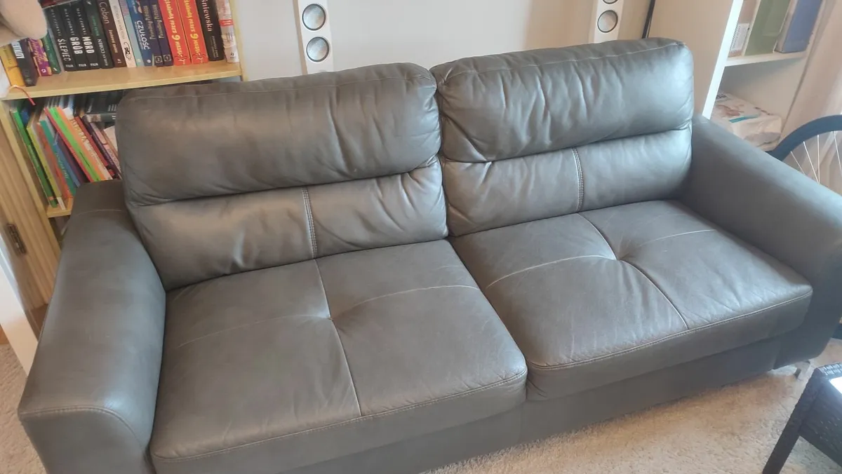 Leather sofa - Image 1