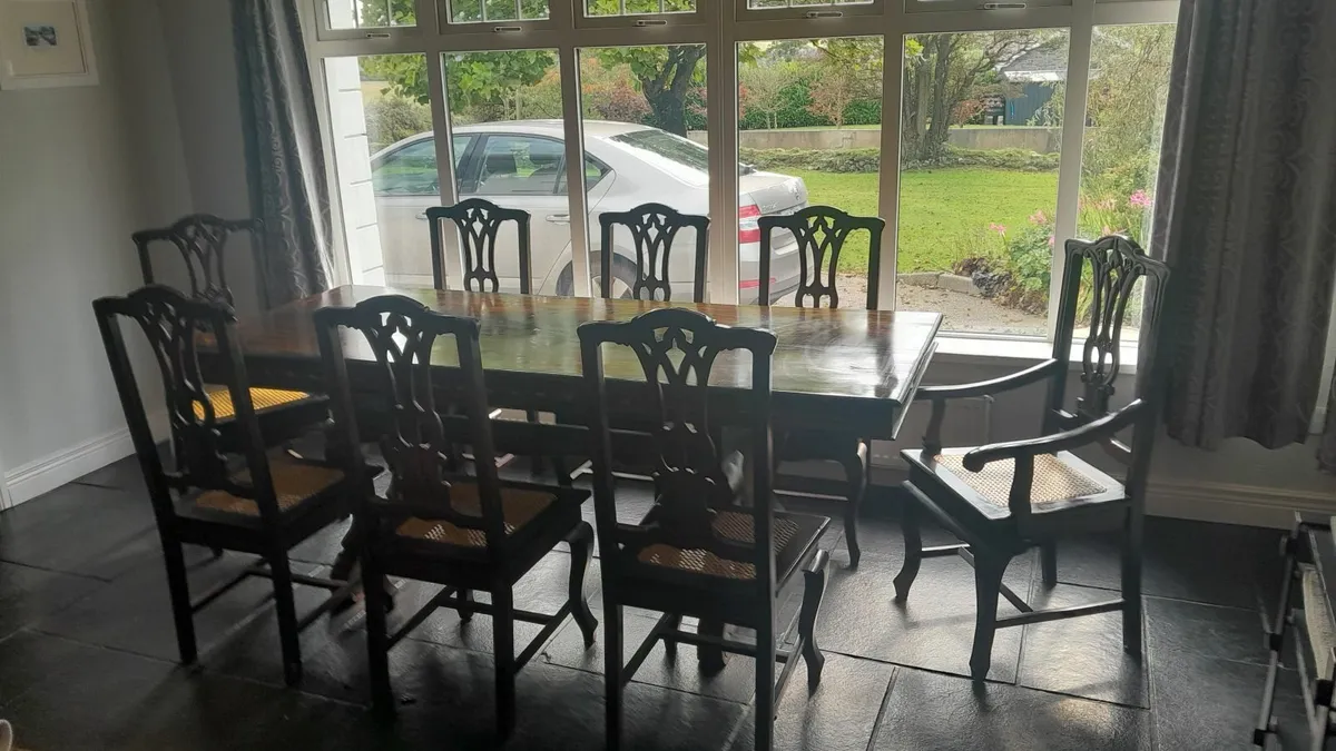 Dining table and chairs - Image 3