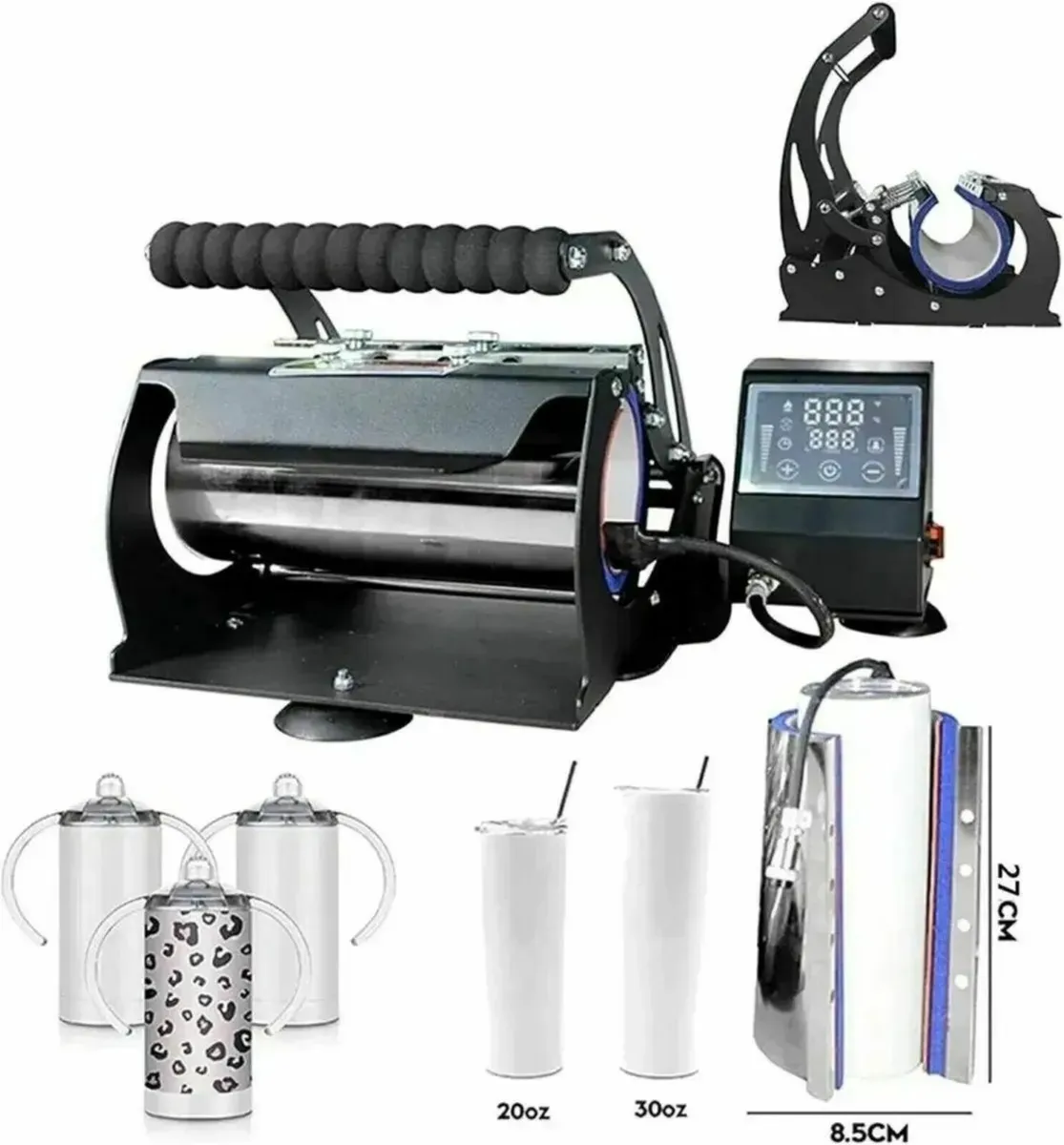 Heat Press Machine For Tumbler and Mug - Image 1
