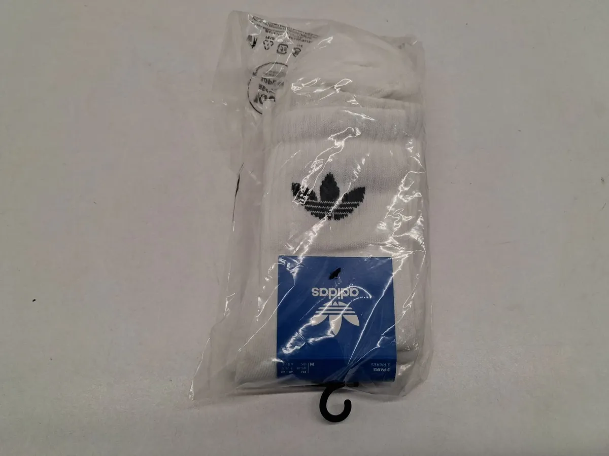 Online Auction Of Adidas White Socks & More! - Image 2