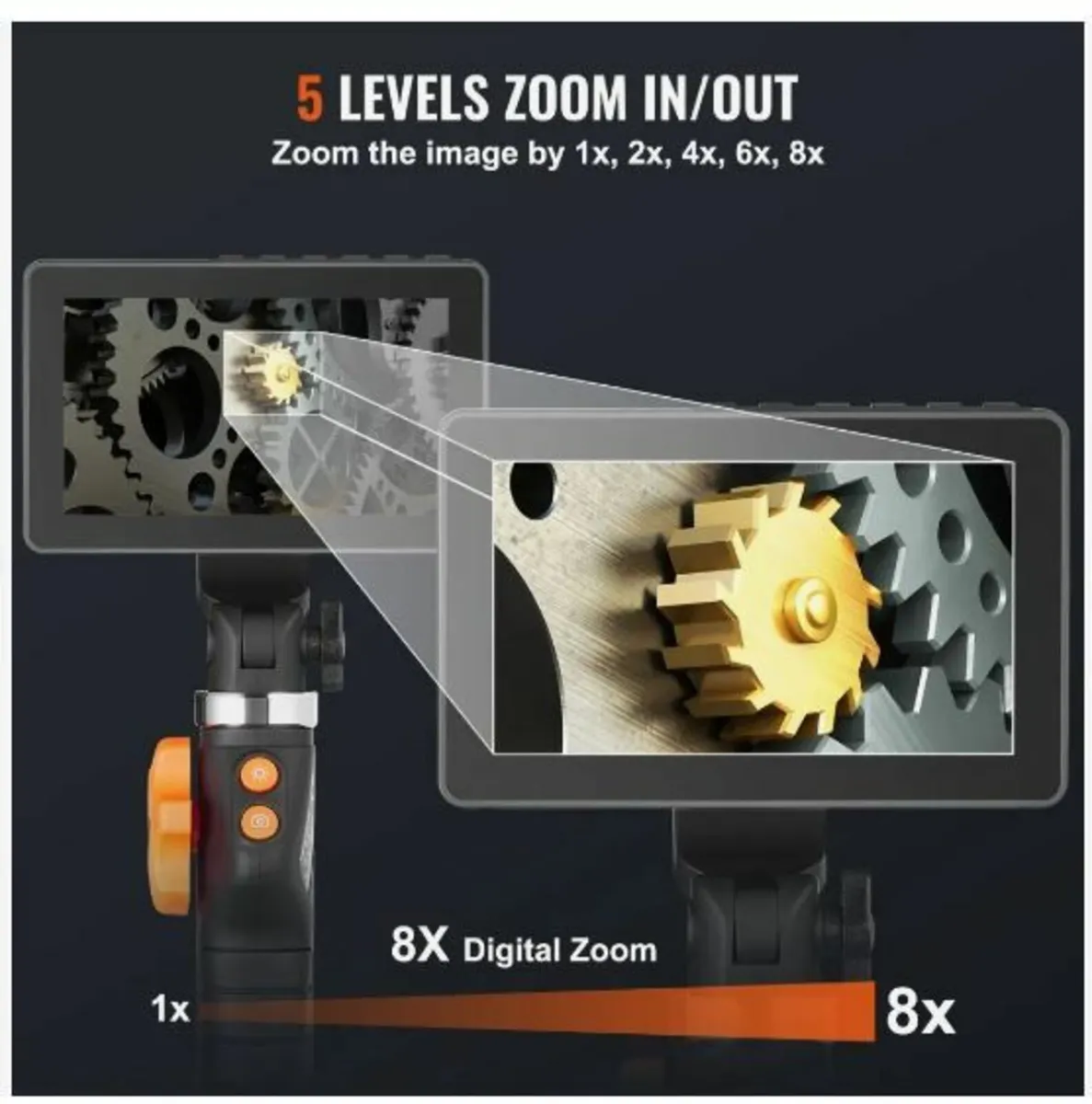 Articulating Borescope Camera with Light - Image 3