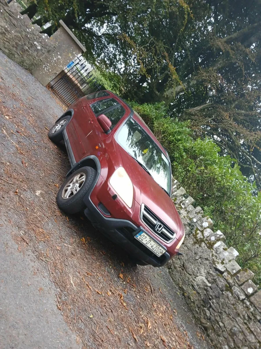 Honda CR-V 2002 tax& new nct today until 09/26 - Image 2