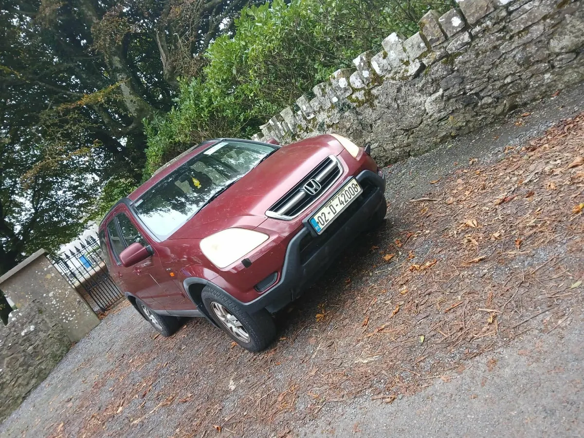 Honda CR-V 2002 tax& new nct today until 09/26 - Image 4