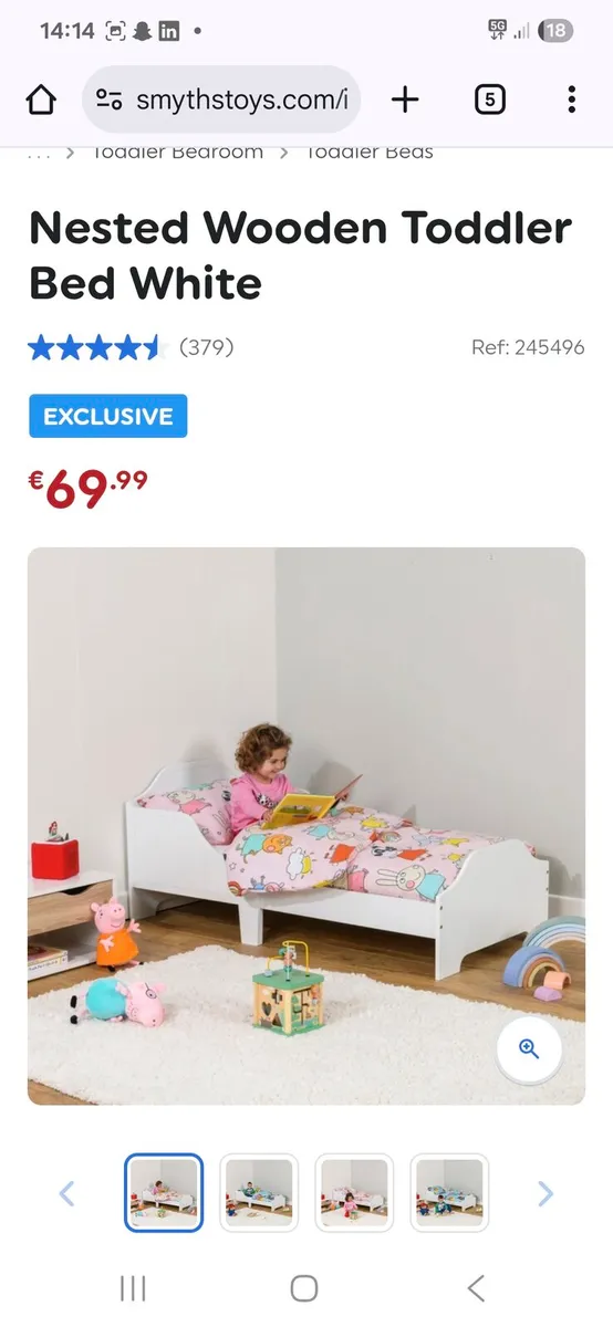 Toddler bed