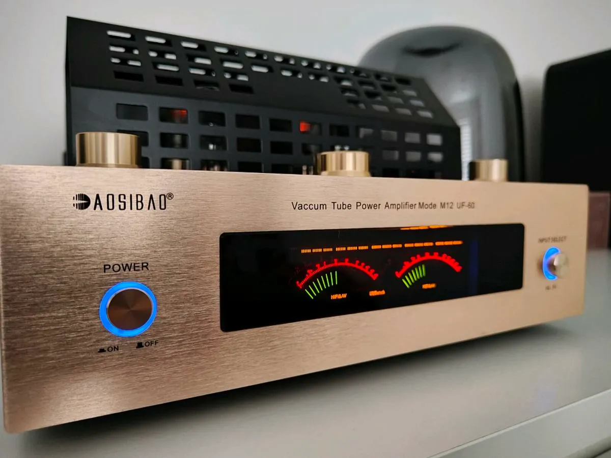 M12 UF-60 Vacuum Tube Power Amplifier🎶🎵🎶🔊 - Image 1