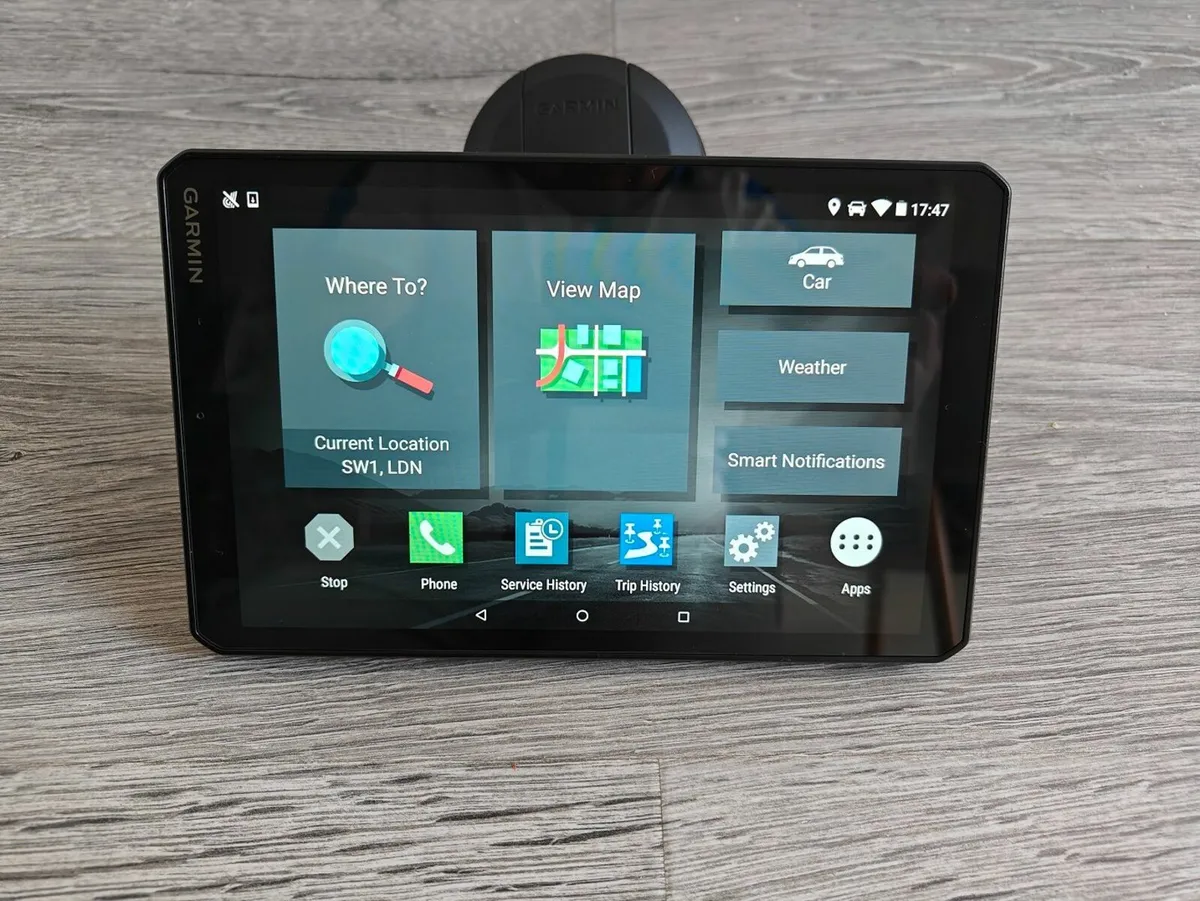 Garmin LGV800 HGV sat nav - Eircodes - Europe map - Image 4