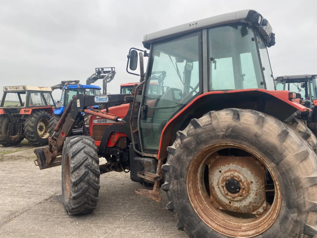 Massey 4245 with loader - Image 3
